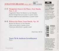 Duo Tal & Groethusen: Johannes Brahms (1833-1897) - Hungarian Dances CD