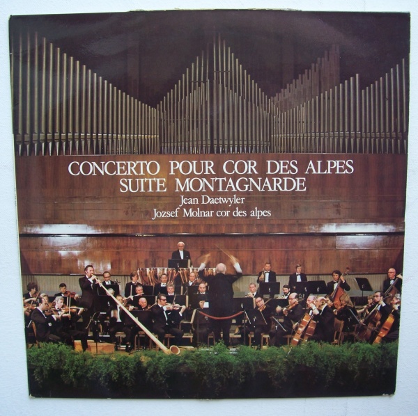 Jean Daetwyler (1907-1994) • Concerto pour Cor des Alpes LP