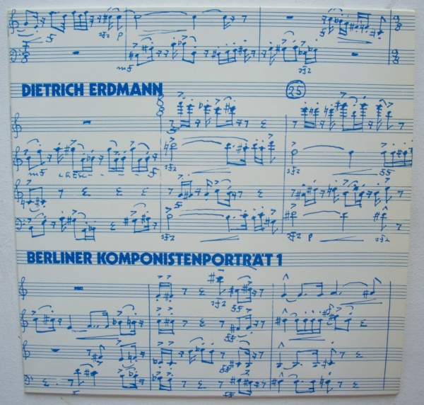 Dietrich Erdmann (1917-2009) - Berliner Komponistenporträt 1 LP