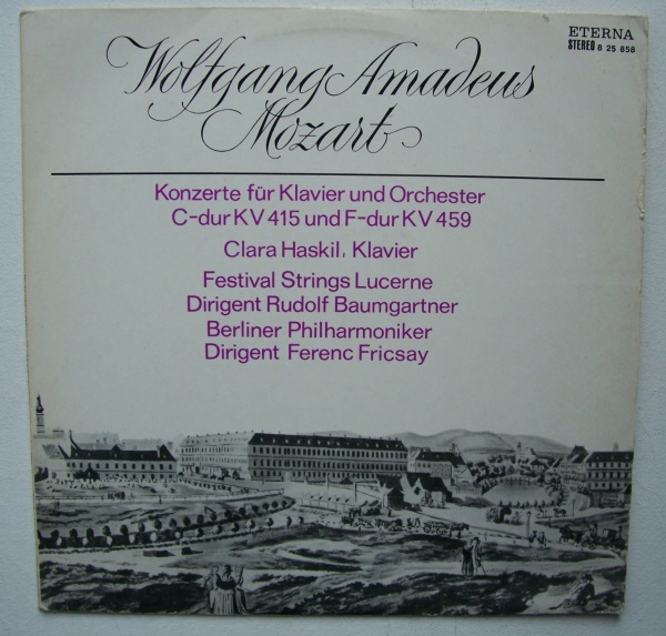 Mozart (1756-1791) • Konzerte für Klavier und Orchester LP • Clara Haskil