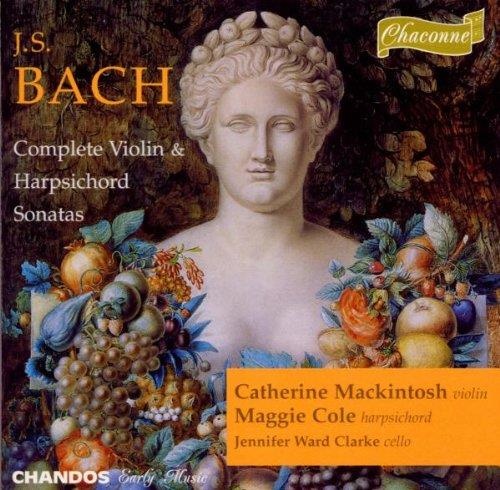 Johann Sebastian Bach (1685-1750) - Complete Violin & Harpsichord Sonatas 2 CDs - Catherine Mackintosh