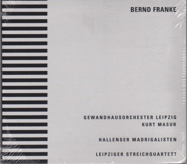 Bernd Franke • Versuch zur Nähe CD