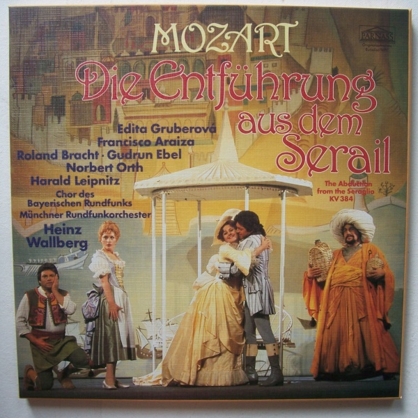 Wolfgang Amadeus Mozart (1756-1791) - Die Entführung aus dem Serail 3 LP-Box