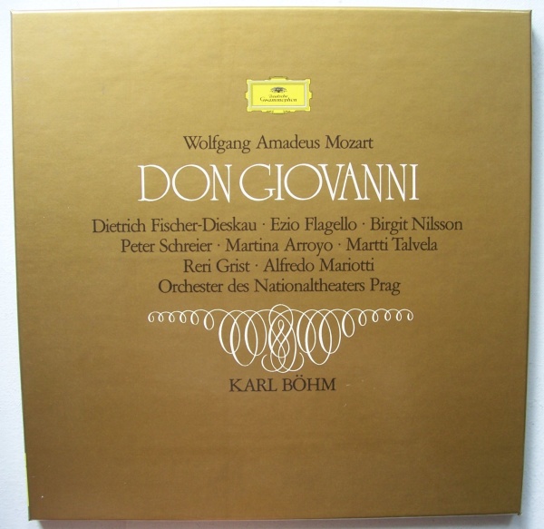 Wolfgang Amadeus Mozart (1756-1791) • Don Giovanni 4 LP-Box • Karl Böhm
