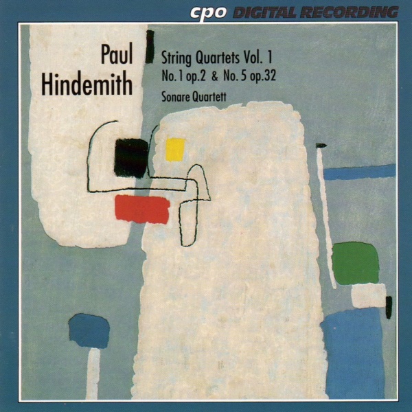Paul Hindemith (1895-1963) • String Quartets Vol. 1 CD