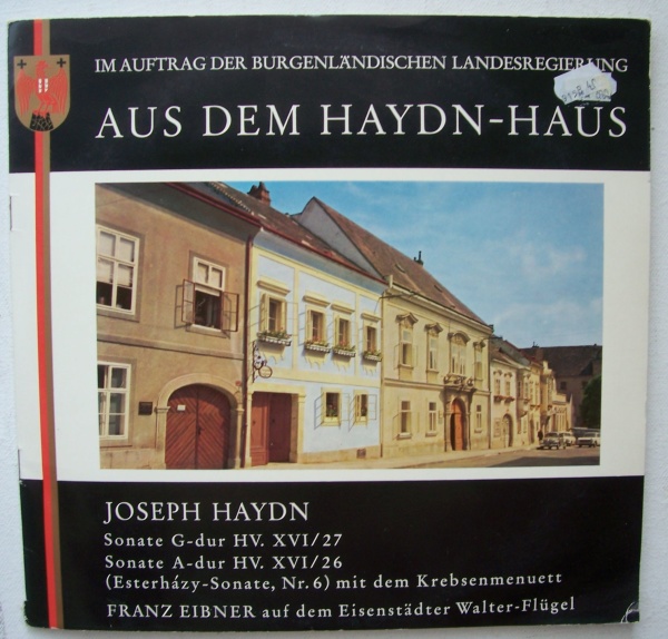 Joseph Haydn (1732-1809) - Sonaten G-Dur & A-Dur (Esterházy) 10"
