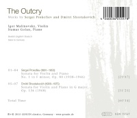 The Outcry CD