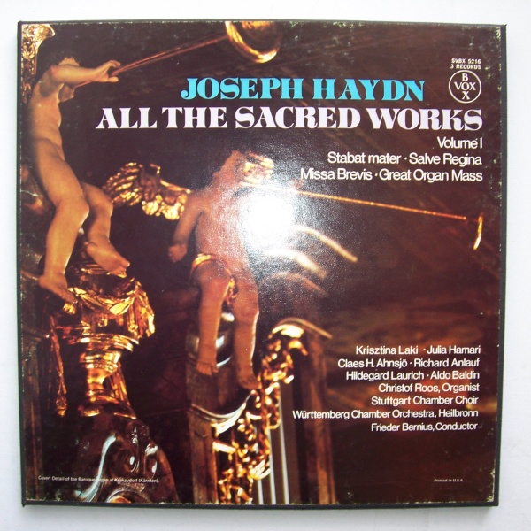 Joseph Haydn (1732-1809) • All the sacred Works Volume I 3 LP-Box