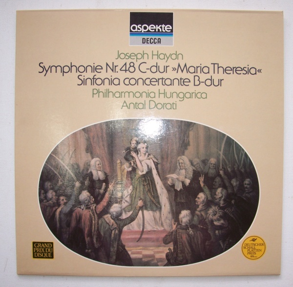 Joseph Haydn (1732-1809) • Symphonie Nr. 48 C-Dur Maria Theresia LP
