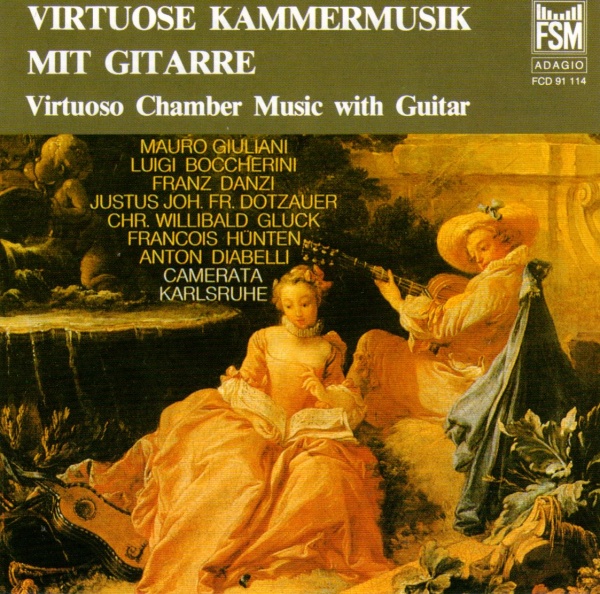 Virtuose Kammermusik mit Gitarre / Virtuoso Chamber Music with Guitar CD