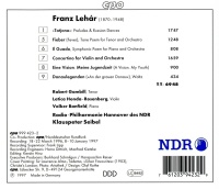 Franz Lehár (1870-1948) • Symphonic Works CD