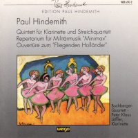 Paul Hindemith (1895-1963) • Kammermusik CD •...