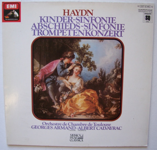 Joseph Haydn (1732-1809) • Kinder-Sinfonie LP • Quadrophonie
