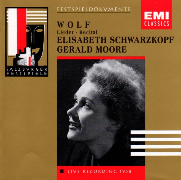 Elisabeth Schwarzkopf: Hugo Wolf (1860-1903) - Lieder-Recital CD