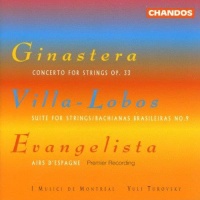 Alberto Ginastera (1916-1983) - Concerto for Strings CD