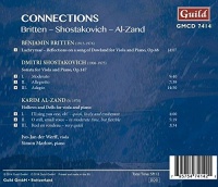 Connections - Britten • Shostakovich • Al-Zand CD