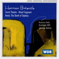 Harrison Birtwistle (1934-2022) • Secret Theatre CD