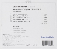 Joseph Haydn (1732-1809) • Complete Piano Trios Vol. 1 CD