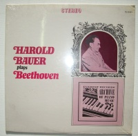 Harold Bauer plays Ludwig van Beethoven (1770-1827) LP