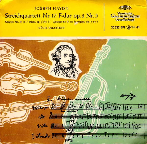 Joseph Haydn (1732-1809) • Streichquartett Nr. 17 7" • Vegh Quartett