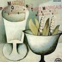 Bohuslav Martinu (1890-1959) • Piano Quintet No. 2 CD