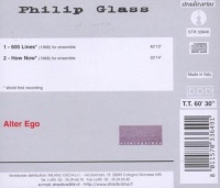 Alter Ego performs music by Philip Glass CD