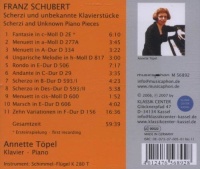 Franz Schubert (1797-1828) • Scherzi und unbekannte Klavierstücke CD
