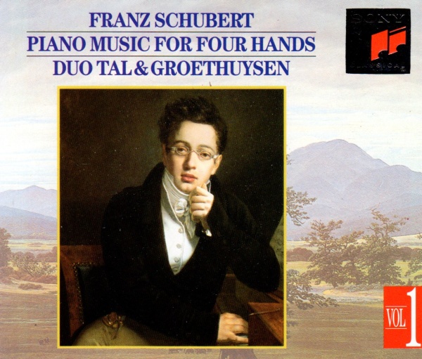 Franz Schubert (1797-1828) • Piano Music for Four Hands Vol. 1 2 CDs