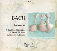 A deux fleustes esgales • Bach Sonates en trio CD