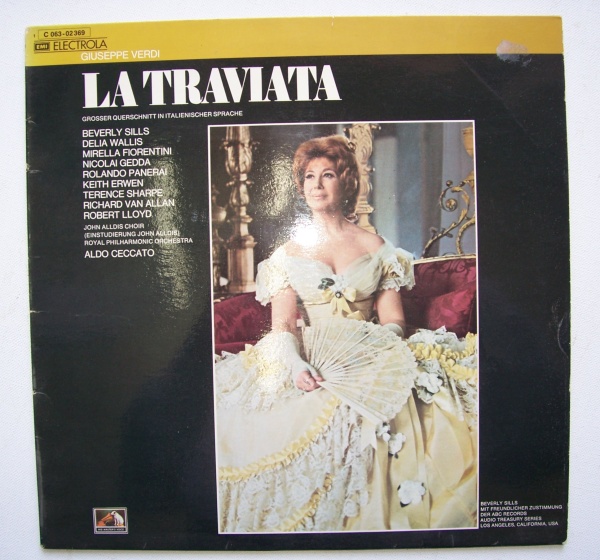 Beverly Sills: Giuseppe Verdi (1813-1901) - La Traviata LP