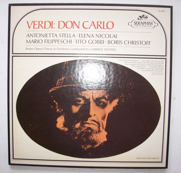 Giuseppe Verdi (1813-1901) • Don Carlo 3 LP-Box