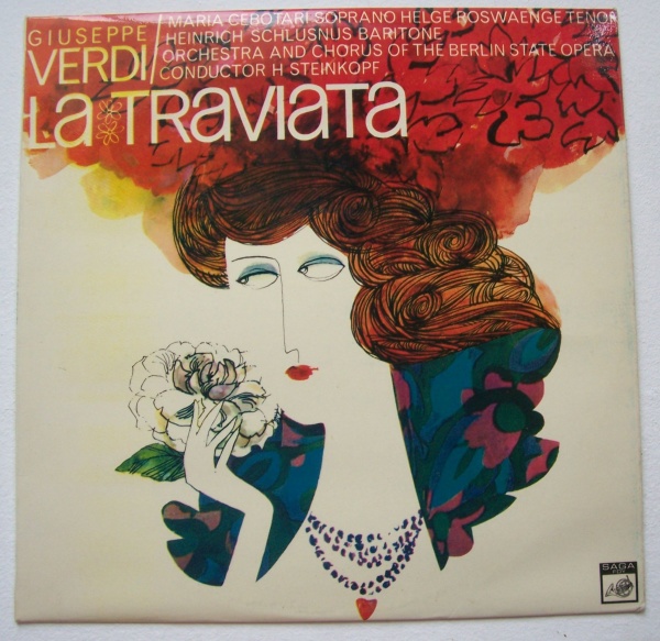 Giuseppe Verdi (1813-1901) • La Traviata LP • Maria Cebotari