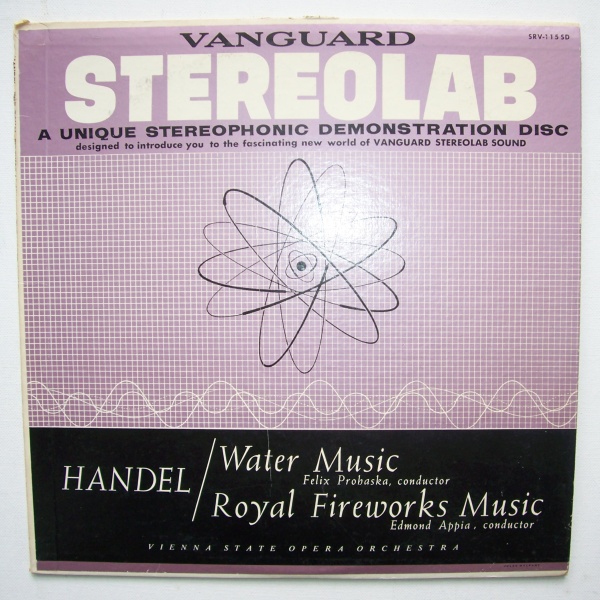 Vanguard Stereolab • A unique stereophonic Demonstration Disc LP