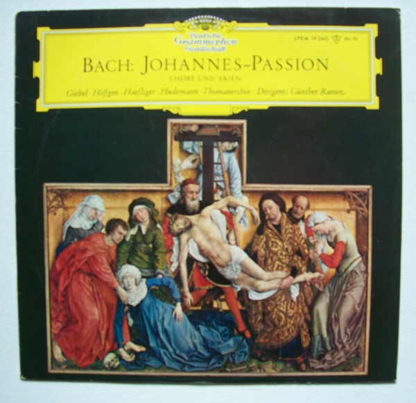 Johann Sebastian Bach (1685-1750) • Johannes-Passion LP • Günther Ramin