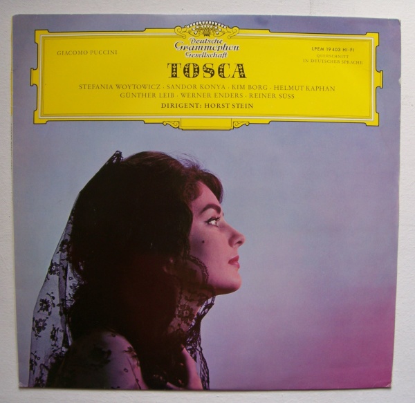 Stefania Woytowicz: Giacomo Puccini (1858-1924) • Tosca LP