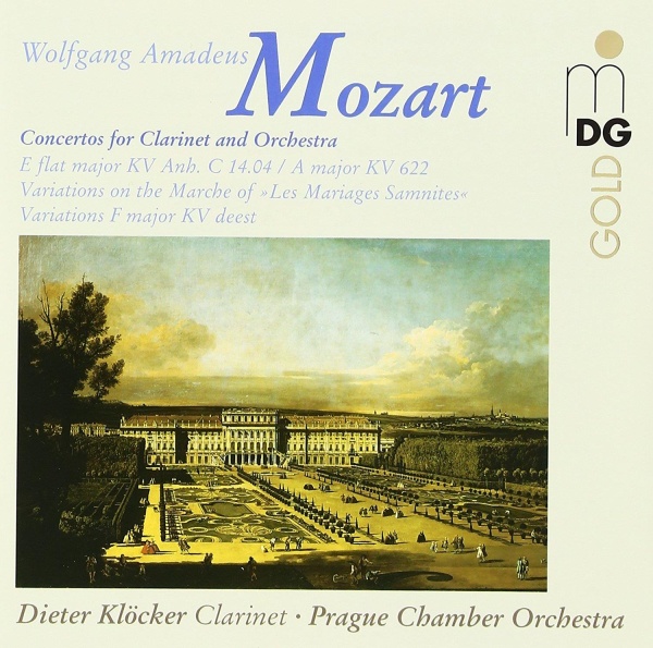 Mozart (1756-1791) • Concertos for Clarinet and Orchestra CD • Dieter Klöcker