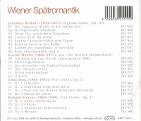 Wiener Spätromantik CD