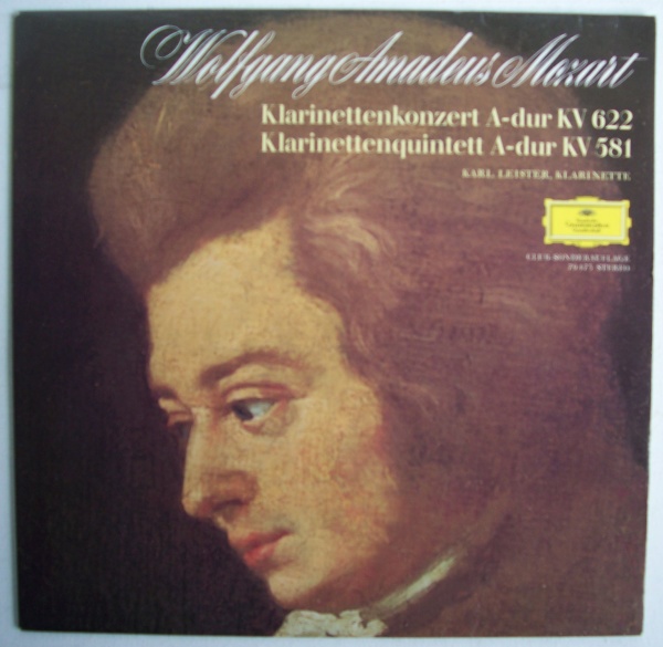 Mozart (1756-1791) • Klarinettenkonzert A-Dur KV 622 LP • Karl Leister
