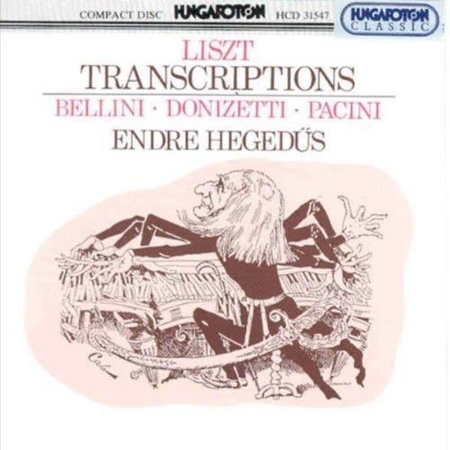 Franz Liszt (1811-1886) • Transcriptions CD • Endre Hegedüs
