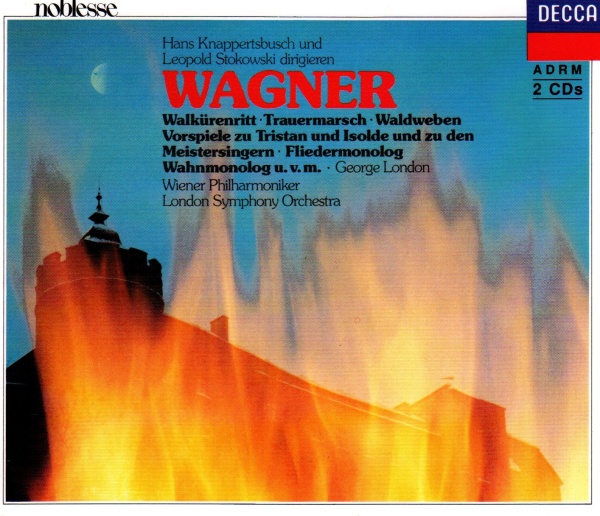 Hans Knappertsbusch und Leopold Stokowski dirigieren Richard Wagner (1813-1883) 2CDs