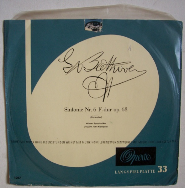 Ludwig van Beethoven (1770-1827) • Sinfonie Nr. 6 LP • Otto Klemperer