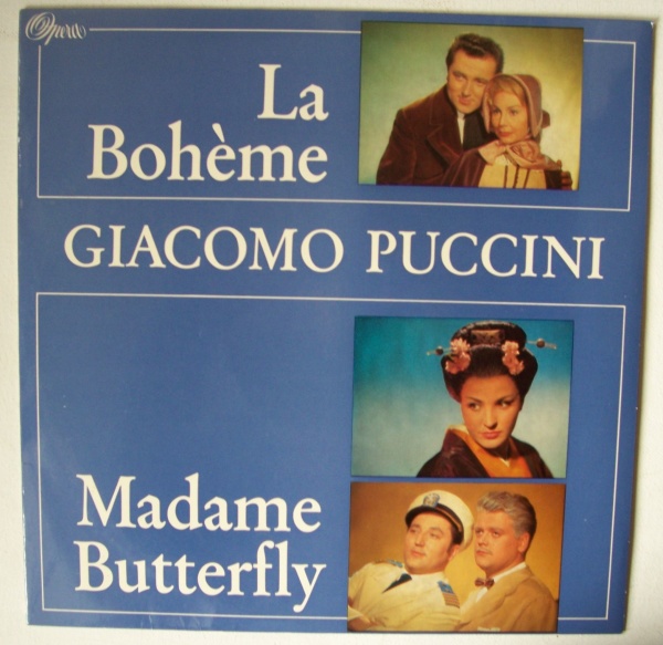 Giacomo Puccini (1858-1924) • La Bohème / Madame Butterfly LP