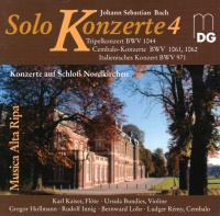 Johann Sebastian Bach (1685-1750) • Solo Konzerte 4 CD