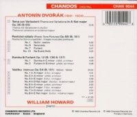 Antonin Dvorak (1841-1904) • Piano Music CD • William Howard