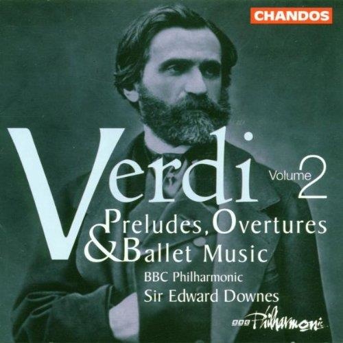 Giuseppe Verdi (1813-1901) • Preludes, Overtures and Ballet Music Vol. 2 CD