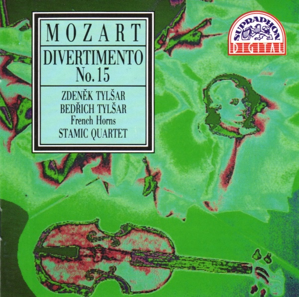 Wolfgang Amadeus Mozart (1756-1791) • Divertimento No. 15 CD • Stamic Quartet