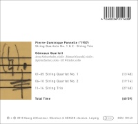 Pierre-Dominique Ponnelle • String Quartets No. 1 & 2 / String Trio CD