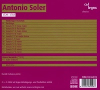Antonio Soler (1729-1783) • Fandango & Sonatas CD
