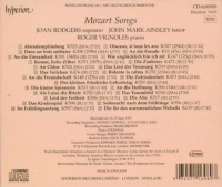 Wolfgang Amadeus Mozart (1756-1791) • Songs CD