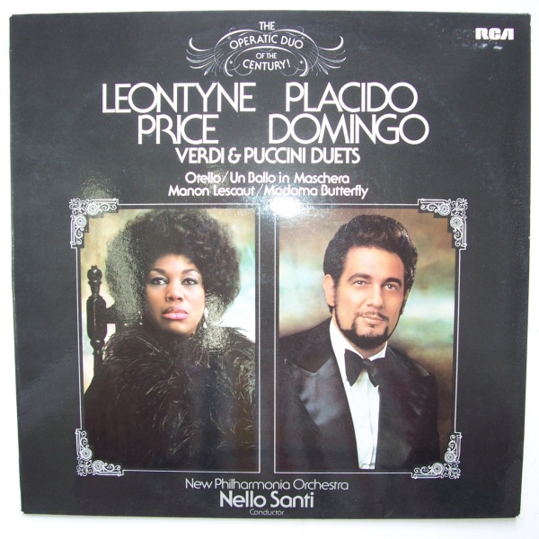 Leontyne Price & Placido Domingo • Verdi & Puccini Duets LP